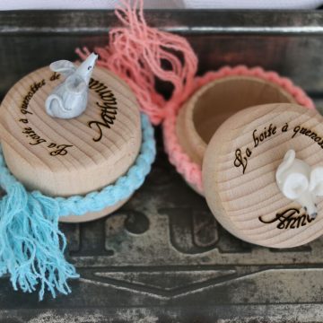boite à quenottes pour fille et garçon à offrir