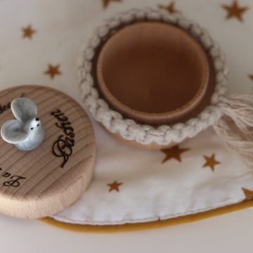 coffret souvenirs en bois pour les bébés et les enfants