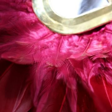 miroir marocain fait artisanalement en forme de porte